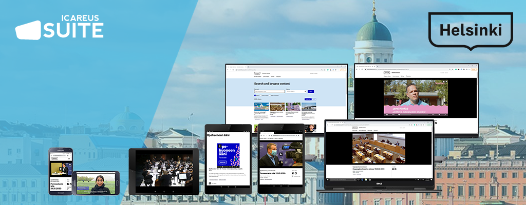 Icareus delivered Helsinki Channel, the new streaming service to the capital of Finland