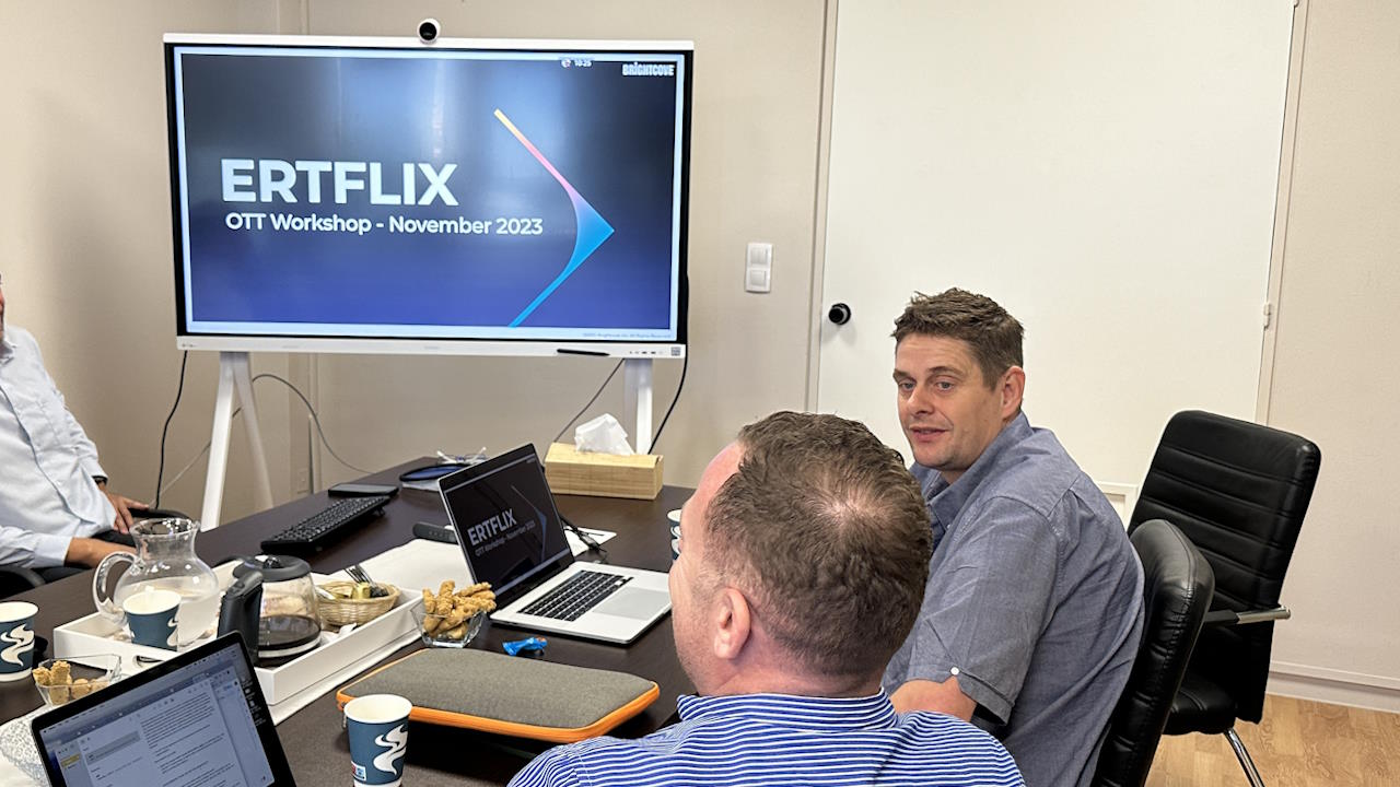 Brightcove & Epeegee OTT workshop at ERT Greece